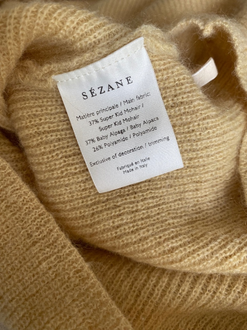 Sezane 2018 Barry 'Lemonade' NWT - Picture 5 of 15
